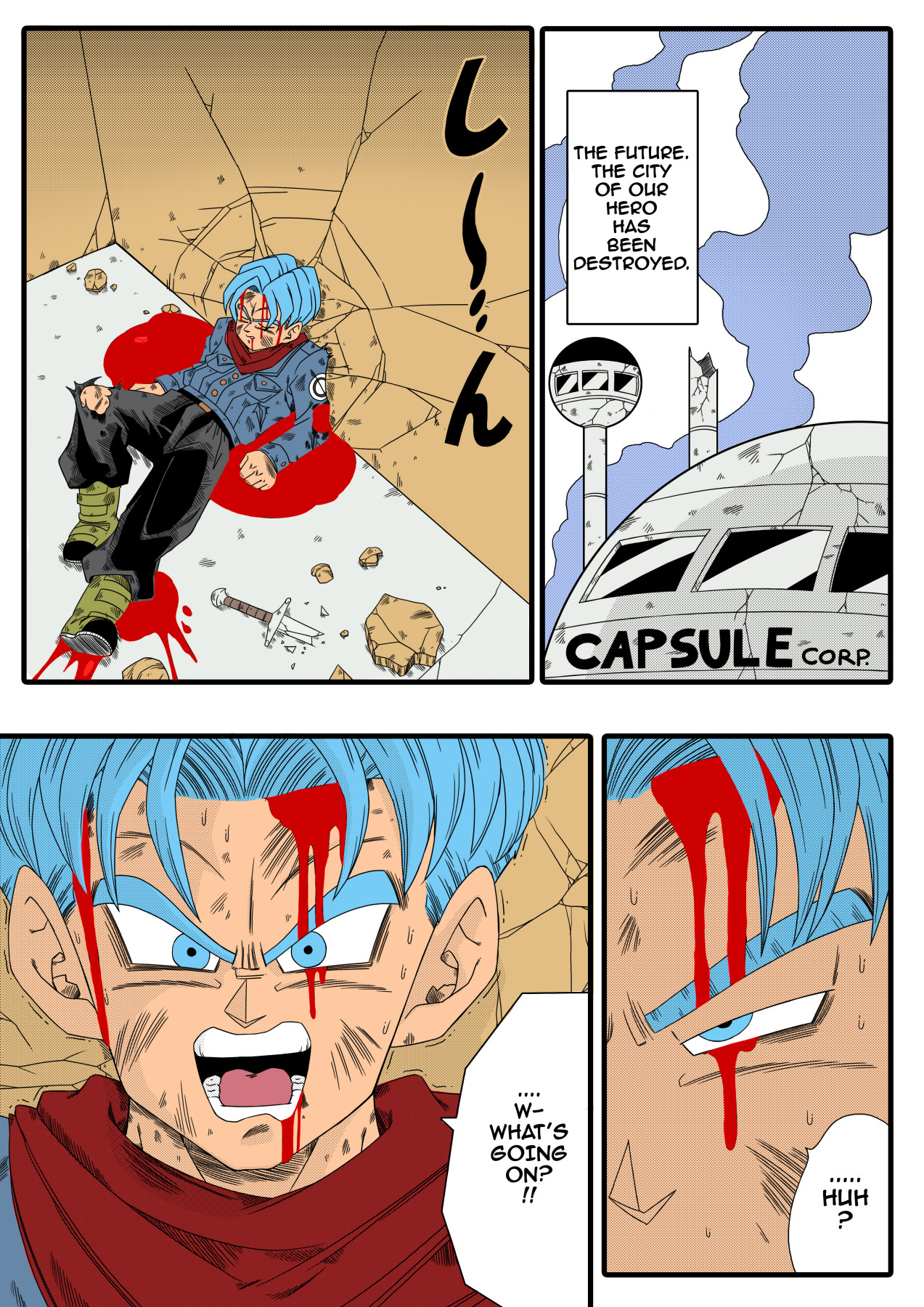 Hentai Manga Comic-BLACK DEFEATS THE HERO OF THE FUTURE! THE SACRIFICE OF THE FAITHFUL BRIDE!-v22m-Read-2